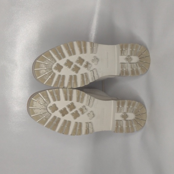 Marc Fisher Women's Leather Isalia Lace Up Boots 8.5 - Picture 9 of 10